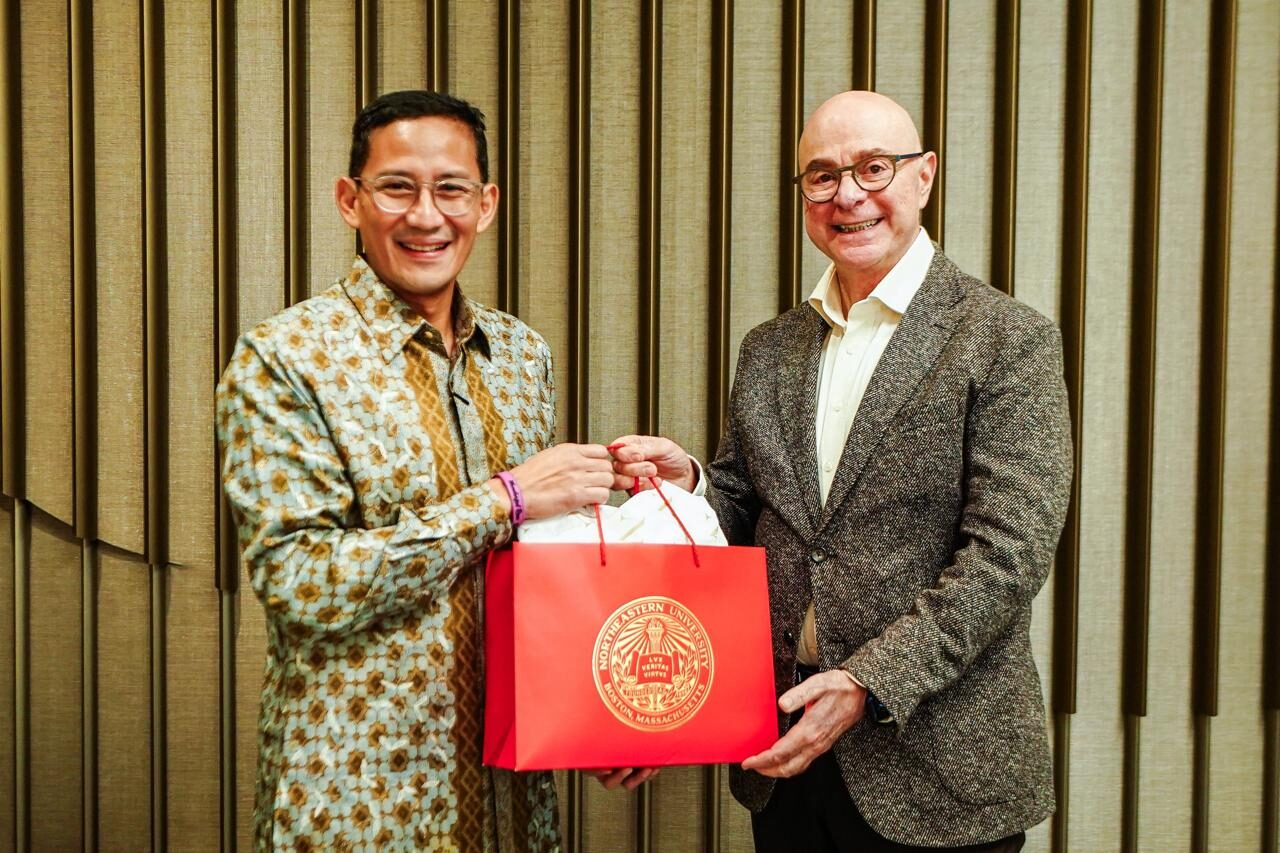 Menparekraf Jajaki Peluang Kerja Sama dengan Northeastern University Boston Amerika Serikat