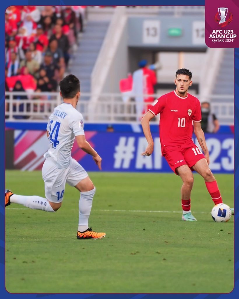 Indonesia Uzbekistan sumber foto AFC Official Instagram