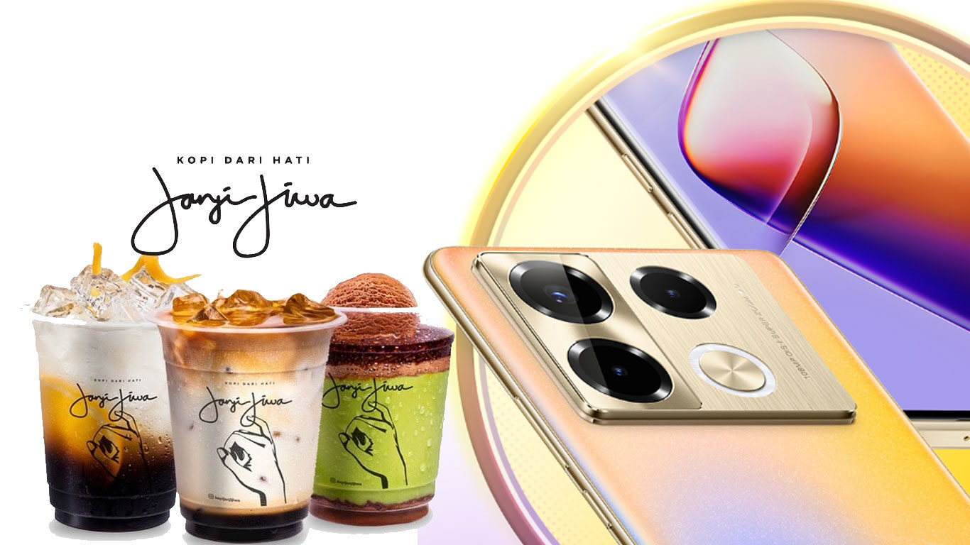 Infinix dan Janji Jiwa Hadirkan Pengalaman Charging Unik di Coffee Shop