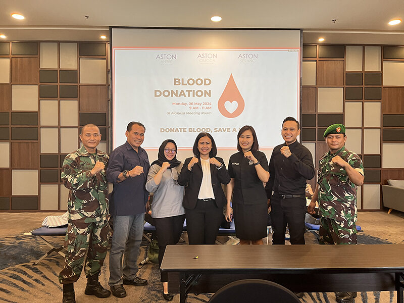 Penggalangan Donor Darah Rutin Hotel Aston Banten Kolaborasi dengan PMI Cilegon: Wujud Komitmen Terhadap Kesehatan Masyarakat