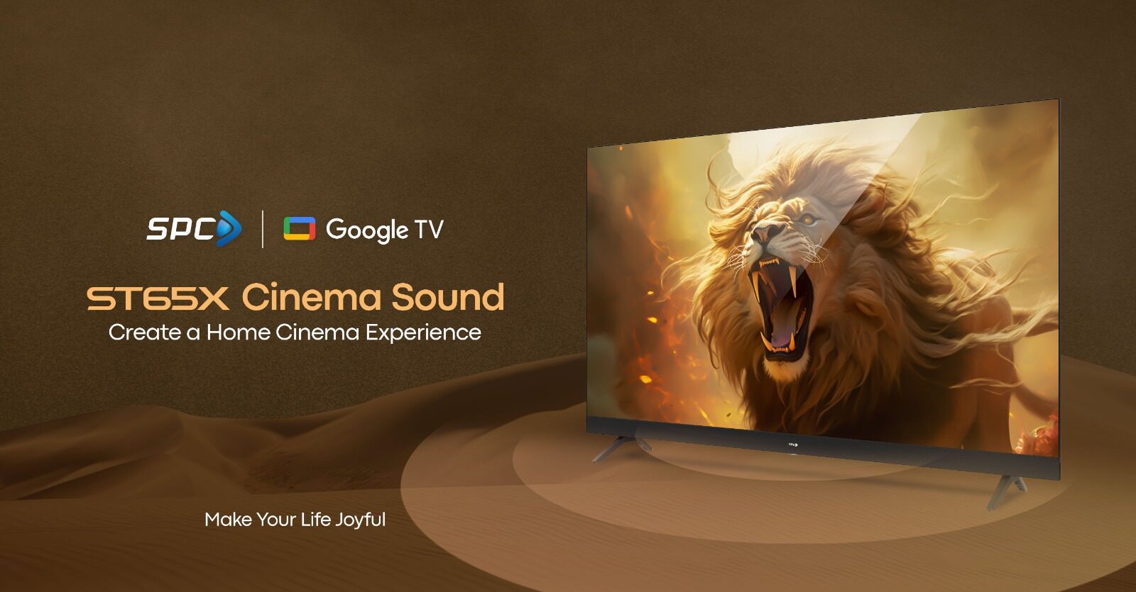 SPC ST65X: Revolusi Hiburan Rumah dengan Google TV dan Built-in Soundbar