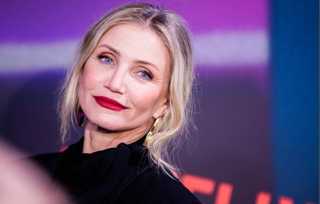 10 Tahun Hiatus, Cameron Diaz Tampil Elegan di Pemutaran Perdana Film Comeback-nya 'Back In Action'