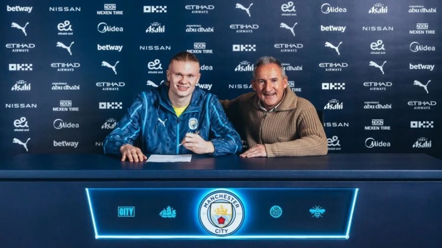 Erling Haaland Teken Kontrak Baru di Man City, Durasinya 10 Tahun!