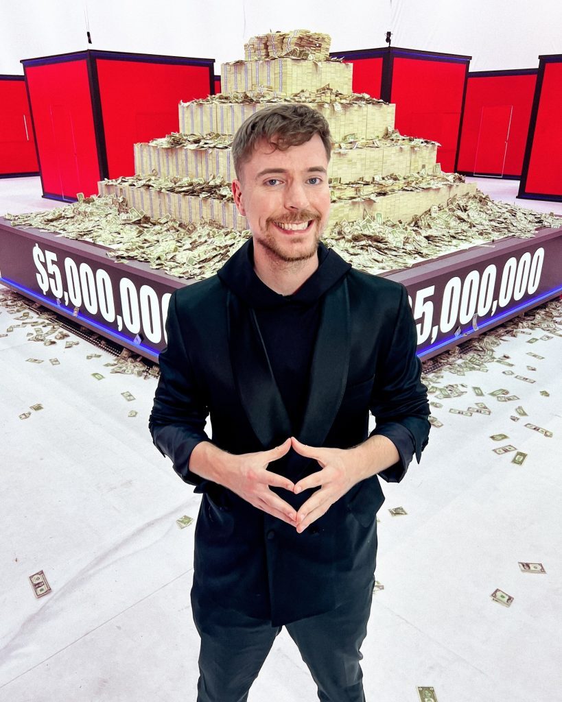 MrBeast Hadirkan "Beast Games", Reality Show dengan Hadiah $5 Juta di Amazon Prime Video - sumber foto Instagram @mrbeast