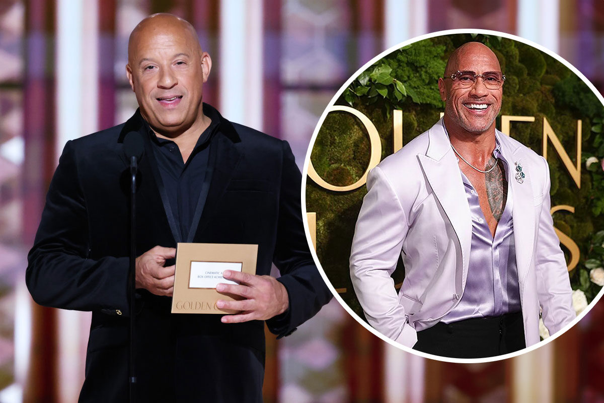 Vin Diesel dan The Rock: Ketegangan Lama yang Muncul Kembali di Golden Globes