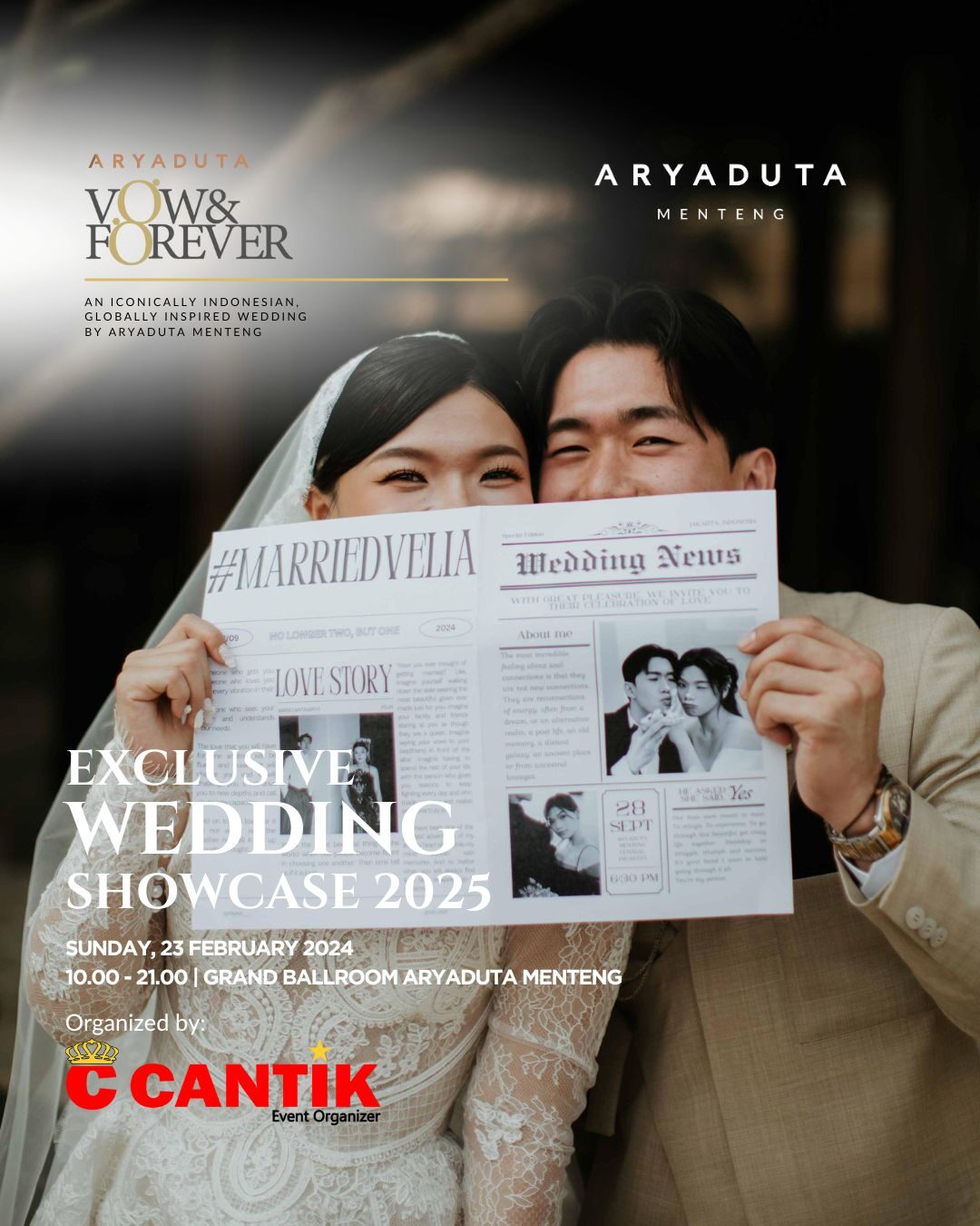 ARYADUTA Luncurkan Kampanye Pernikahan "VOW AND FOREVER"