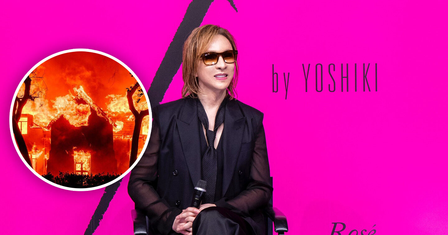Yoshiki Donasikan $500.000 untuk Korban Kebakaran Los Angeles