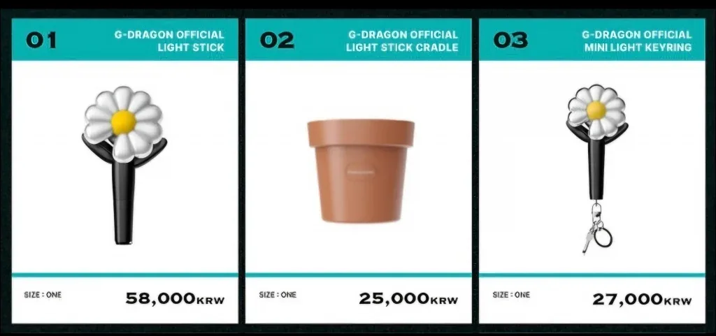 G-DRAGON lightstick terbaru - sumber foto Istimewa