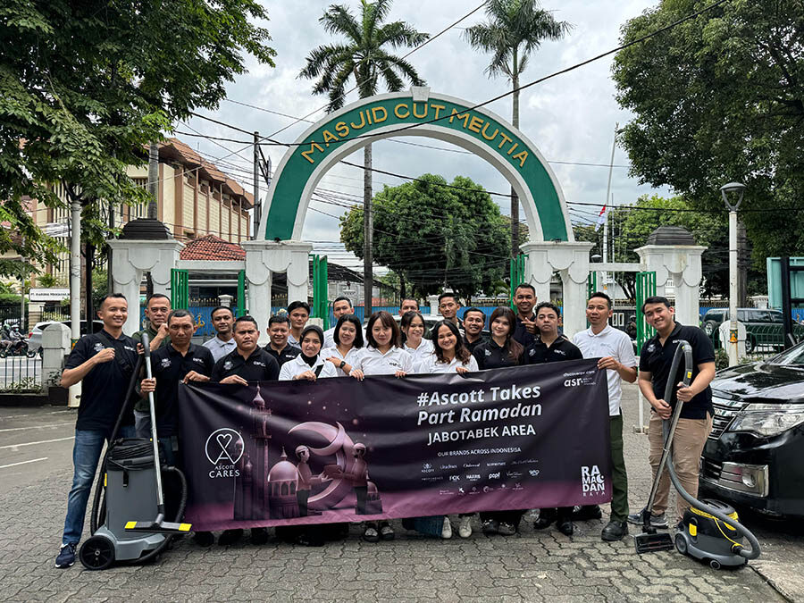 Ascott Kuningan & Somerset Grand Citra Jakarta Gelar CSR di Masjid Cut Meutia: Wujud Peduli Sesama di Bulan Ramadan