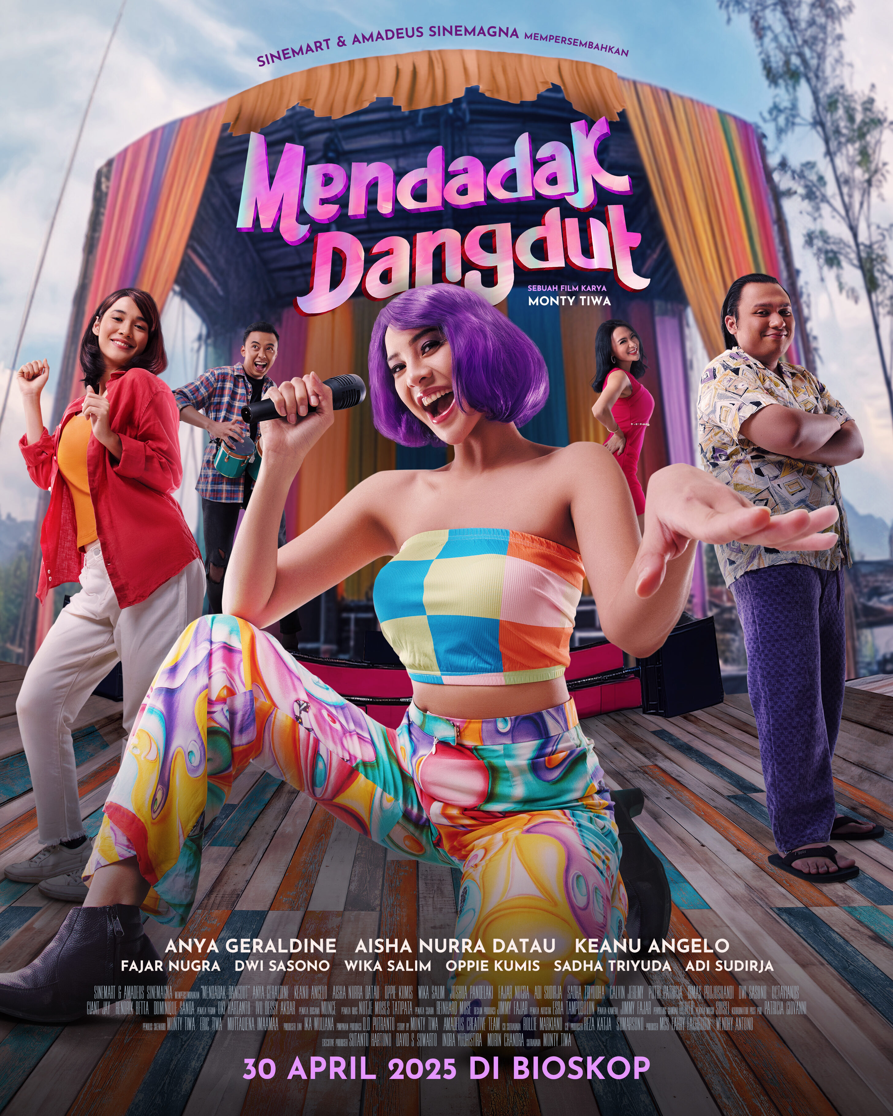 Anya Geraldine Siap Ngedangdut di Bioskop 30 April 2025