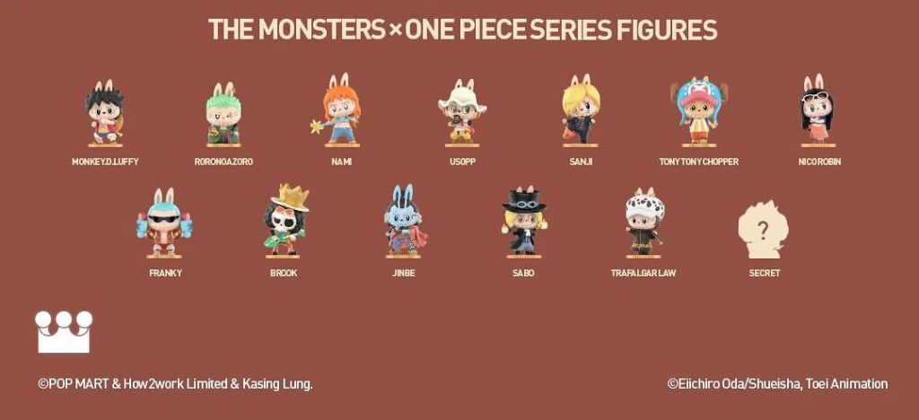 Labubu X One Piece PopMart - sumber foto Popmart Instagram