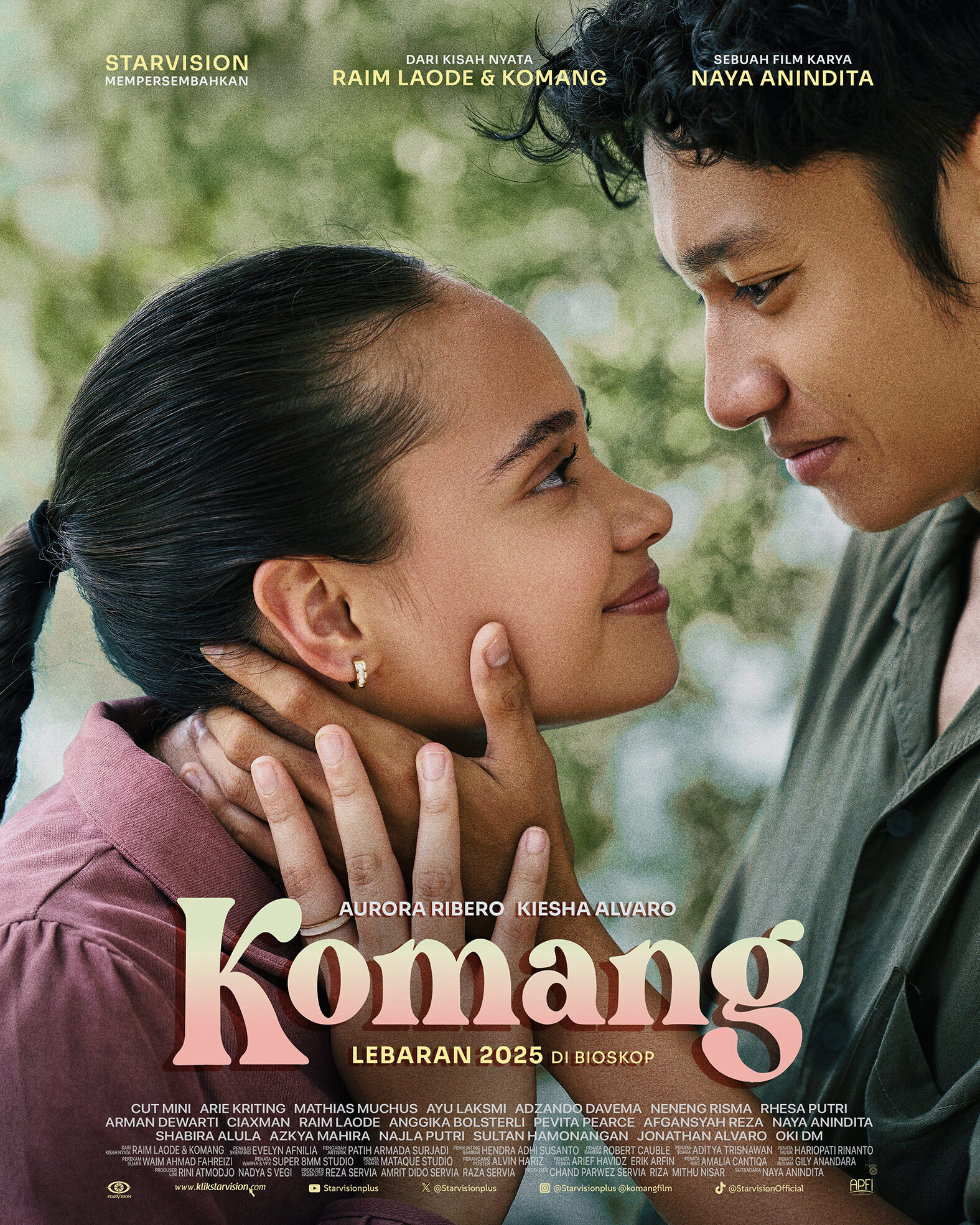 Cinta Beda Suku: Film "Komang" Angkat Kisah Raim Laode dan Istri