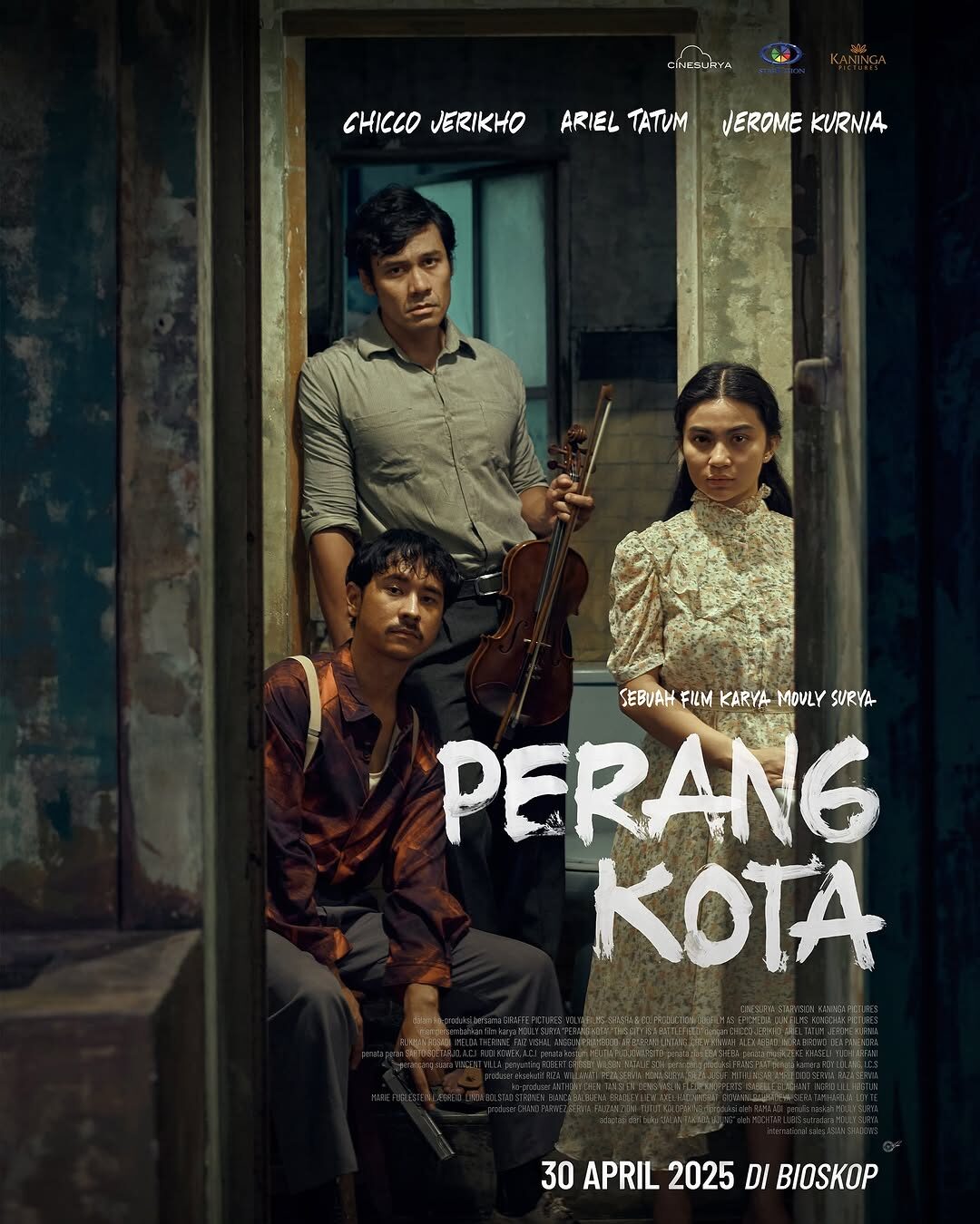 Rilis Official Poster Kedua, "Perang Kota" Siap Tayang 30 April 2025 di Bioskop Indonesia!