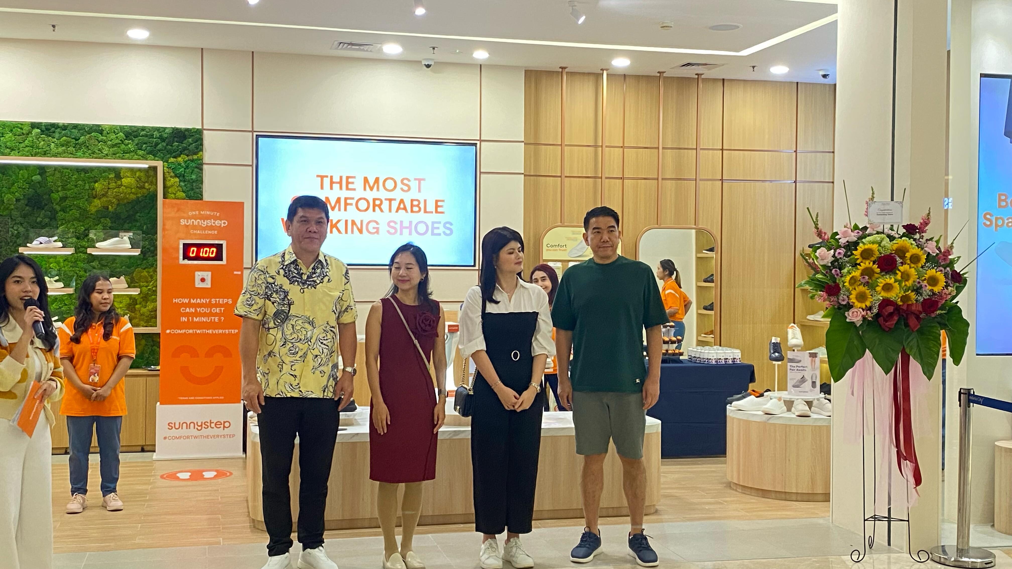 Sunnystep Hadir di Indonesia: Sepatu Nyaman dengan Acupressure Insole