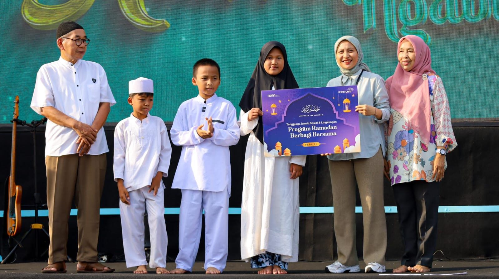 PERURI Berikan Santunan Kepada 100 Anak Yatim dan Libatkan UMKM Binaan Dalam Kemeriahan Acara Sparkling Ramadan