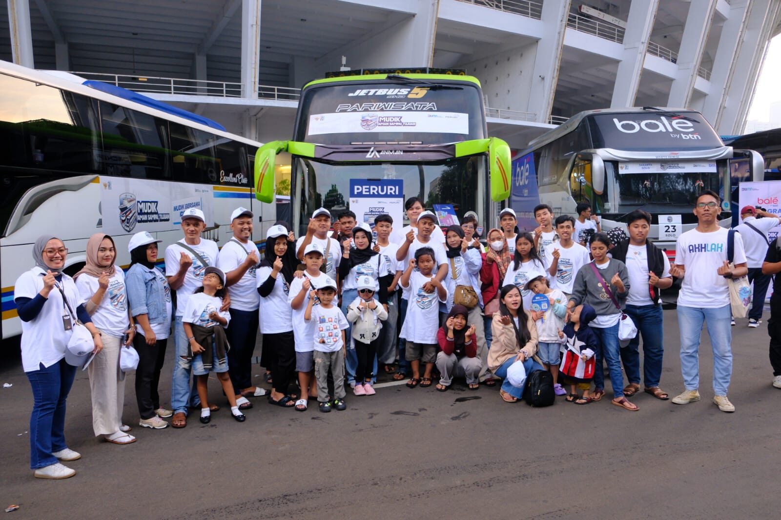 PERURI Berangkatkan 700 Pemudik Pulang Kampung Secara Gratis