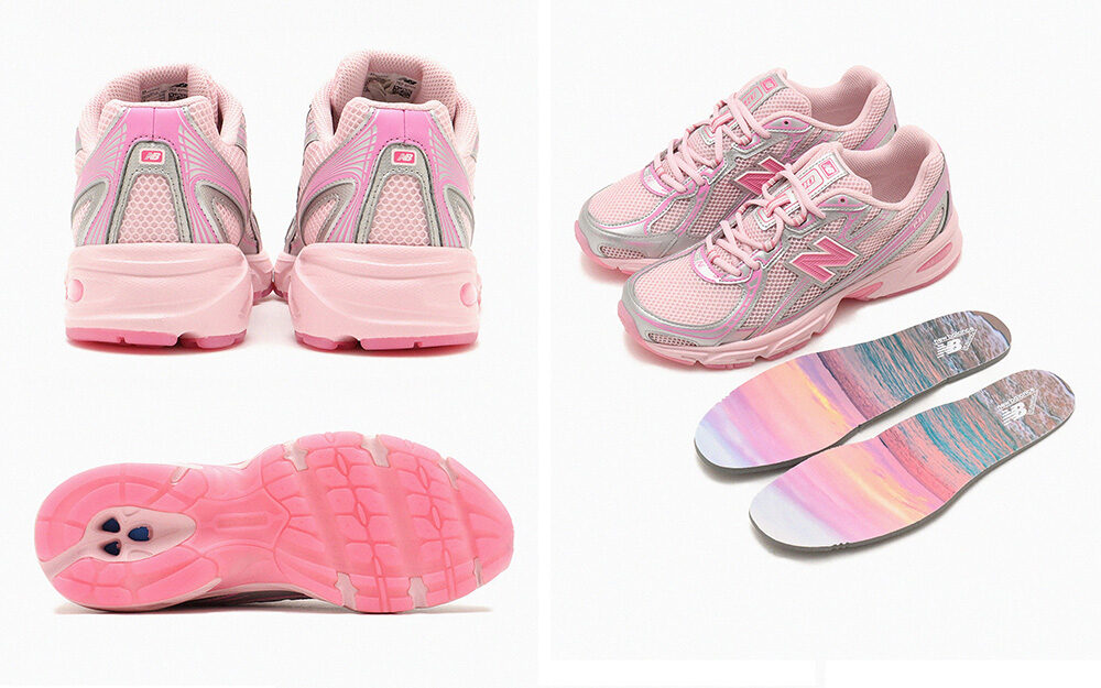 atmos Pink x New Balance 740 "Pink Vacation" - sumber foto New Balance