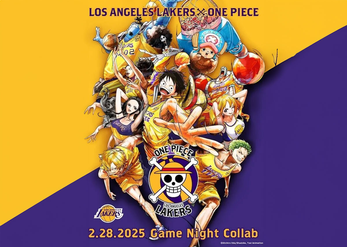 Luffy Main Basket di NBA? One Piece x Lakers Bikin Heboh!