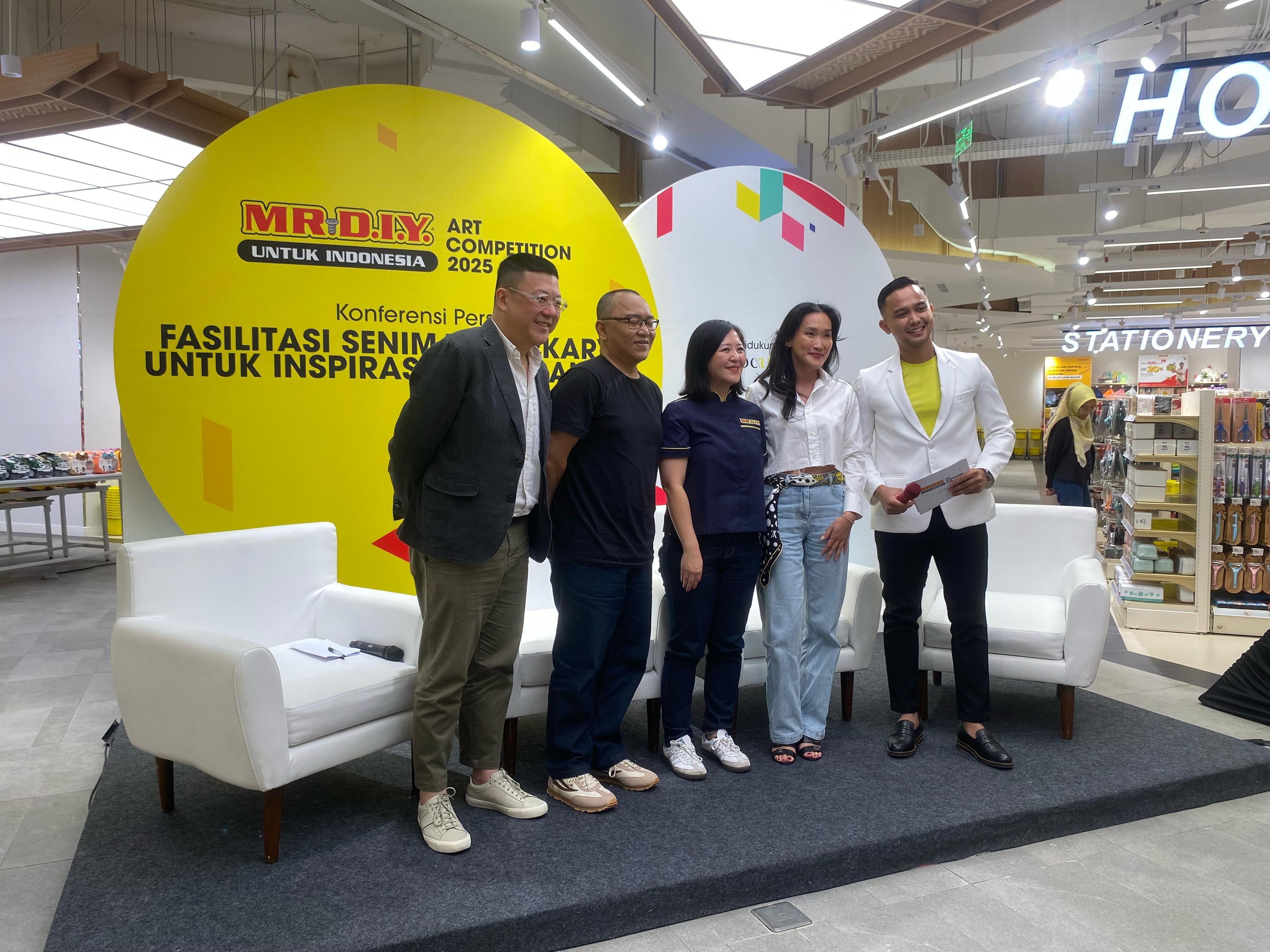 MR.D.I.Y. Dukung Seniman Berkarya Lewat Art Competition 2025, Total Hadiah Sampai Rp 280 Juta