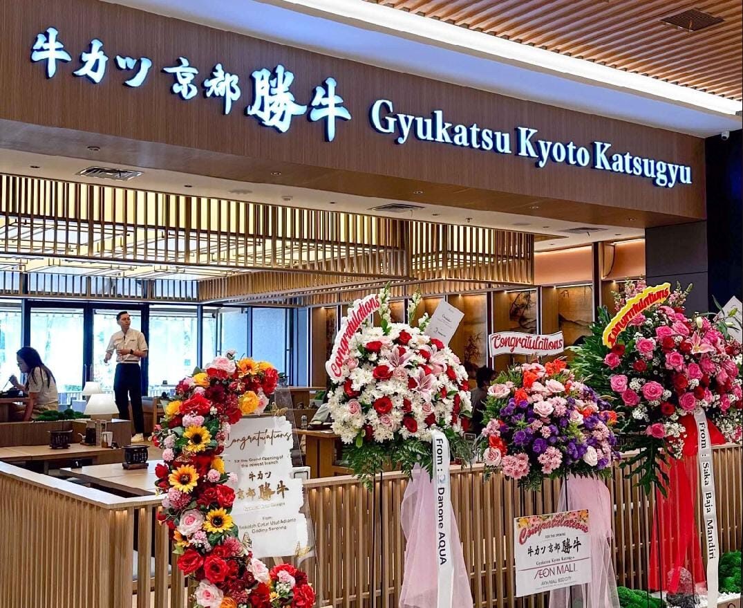 Gyukatsu Kyoto Katsugyu Beef Katsu No. 1 Jepang Resmi Hadir di AEON MALL BSD City, Ada Promo Diskon hingga 25%!