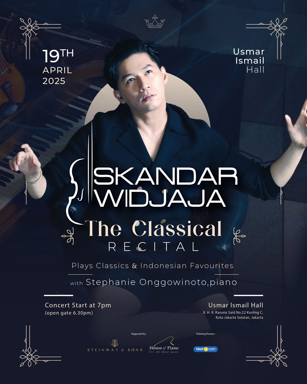 Pulang Ke Indonesia, Violinist Internasional Iskandar Widjaja Gelar Konser 19 April Mendatang!