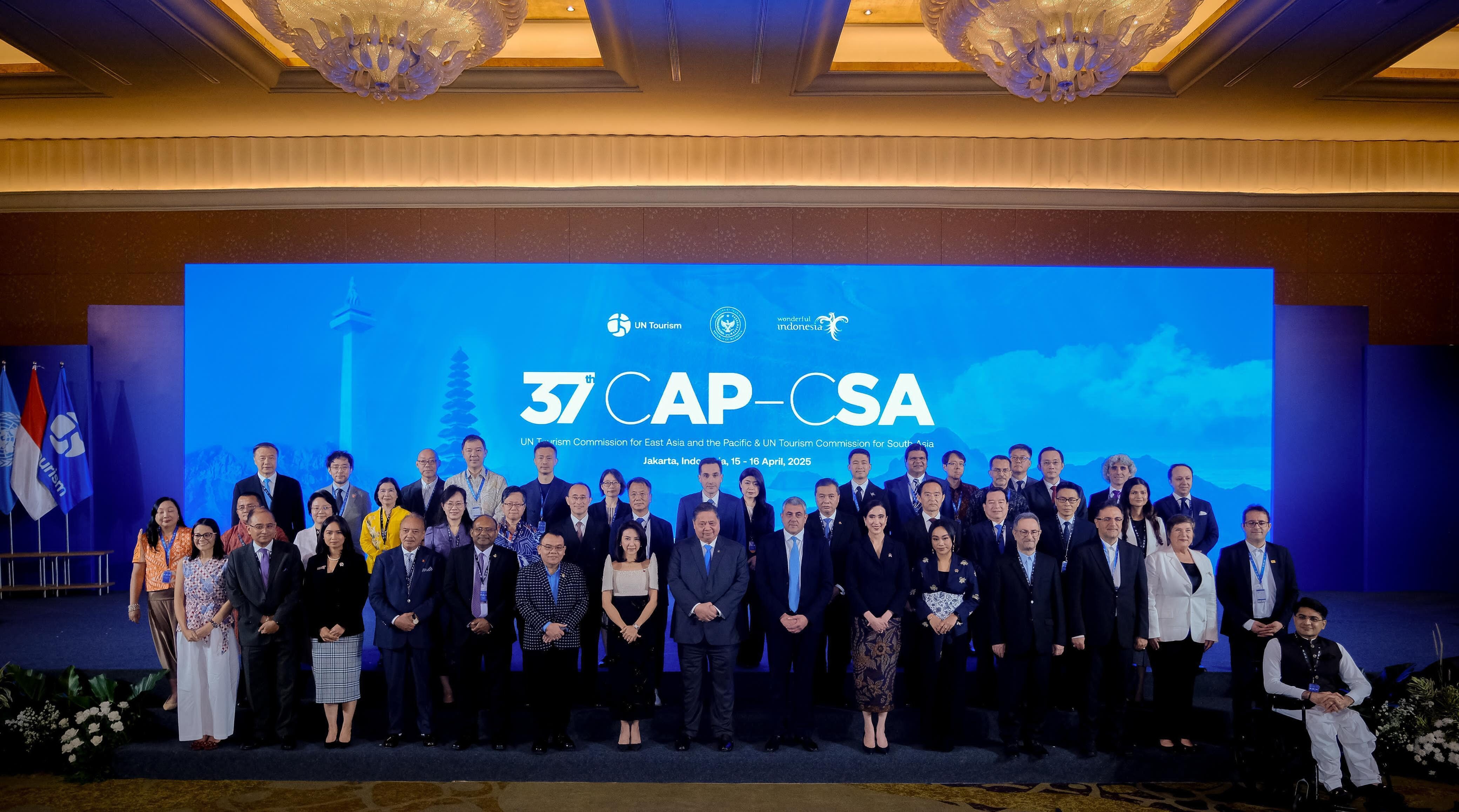 Menteri Pariwisata Resmi Buka Pertemuan "The 37th UN Tourism Joint Commission for CAP-CSA", Fokus pada Kolaborasi Pariwisata Asia-Pasifik