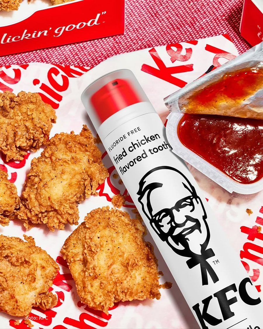 Bukan Menu Baru, Tapi Pasta Gigi: Inovasi Gila dari KFC Amerika