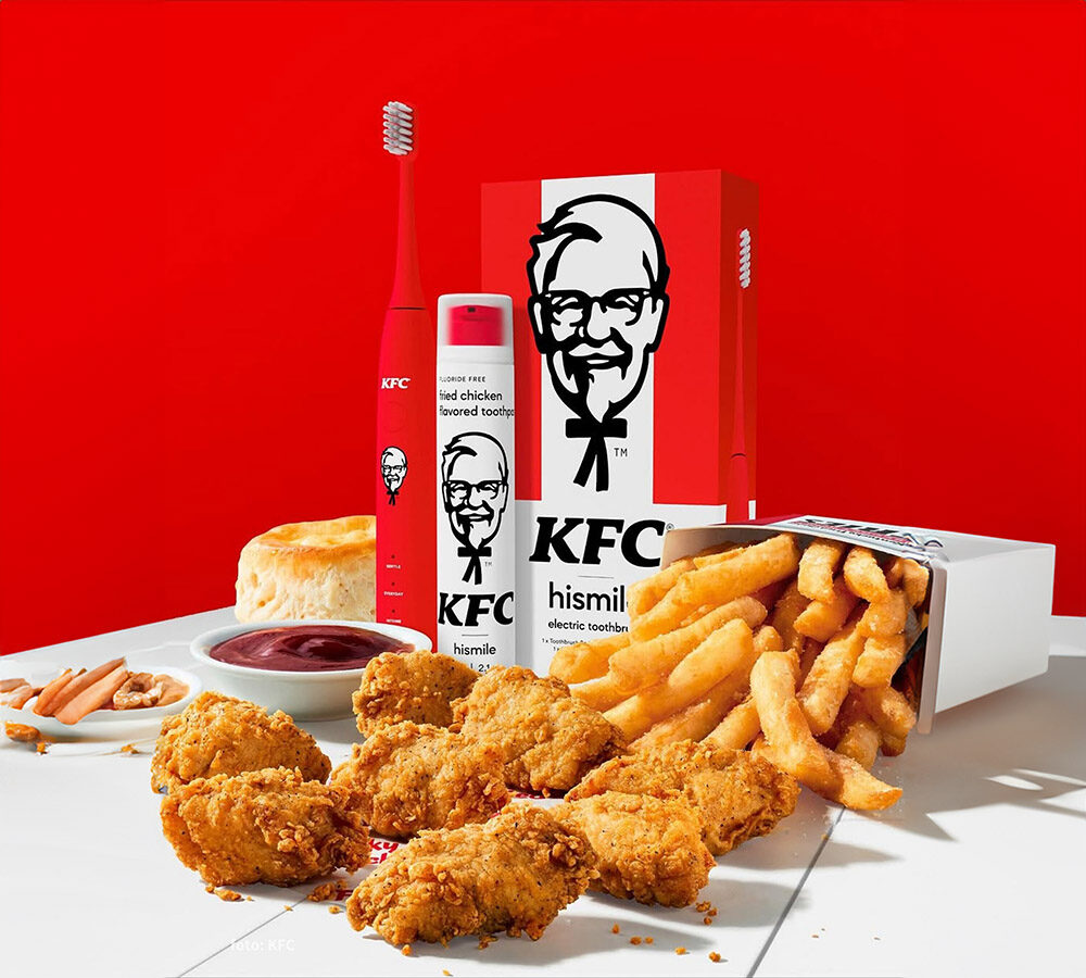 Pasta Gigi KFC x His Smile - sumber foto Instagram KFC