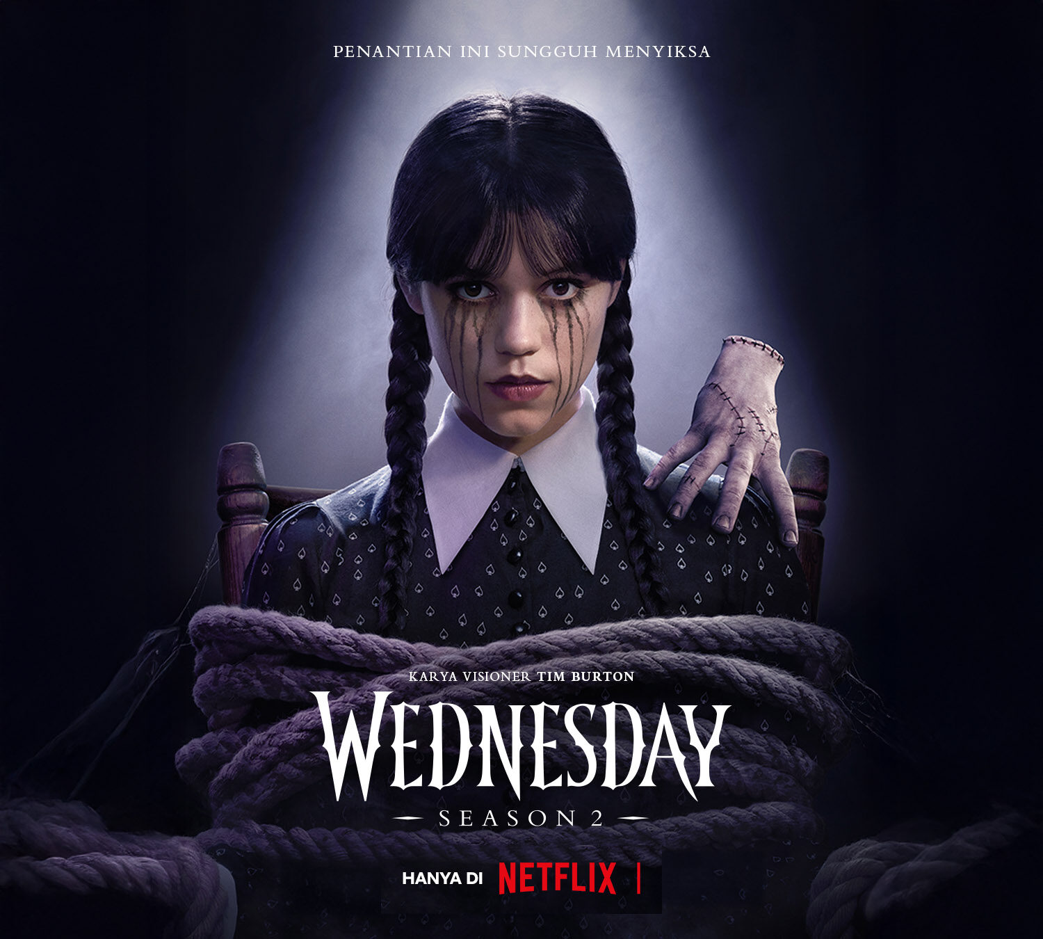 Si Ratu Gothic Balik Lagi! Ini Jadwal Tayang Wednesday Season 2 di Netflix