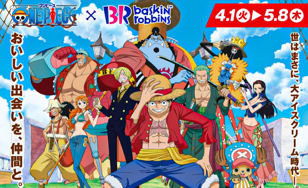 One Piece x Baskin Robbins Hadirkan Rasa & Cerita Es Krim dari Episode 48 yang Tak Terlupakan