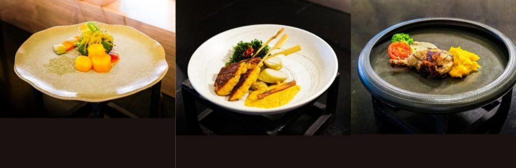 Kiri ke kanan: Hidangan Juara 1, Juara 2 dan Juara 3 Food Battle