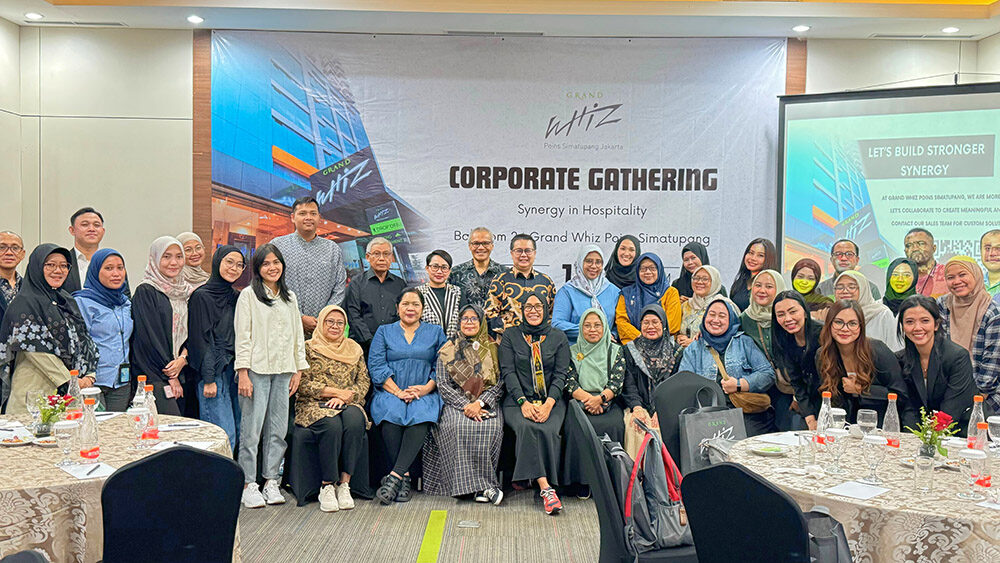 Grand Whiz Poins Simatupang Tegaskan Komitmen Kolaborasi Lewat Corporate Gathering "Synergy in Hospitality"