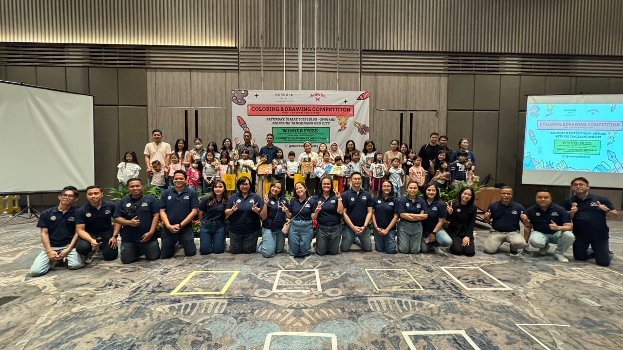Intip Keseruan Coloring & Drawing Competition di Mercure Tangerang BSD City: Ciptakan Momen Spesial Bersama Keluarga