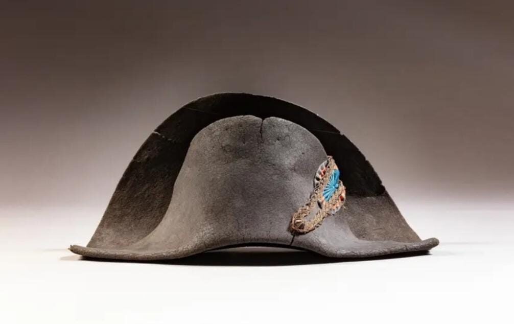 Peninggalan Napoleon Bonaparte Akan Dilelang, Topi Bicorne Capai Rp13 Miliar!
