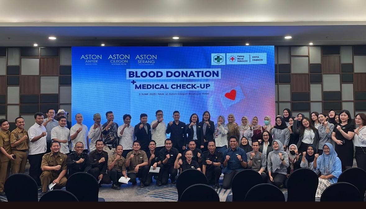 ASTON Cilegon Boutique Hotel Gelar Aksi Donor Darah: Komitmen Sosial untuk Kesehatan dan Kemanusiaan