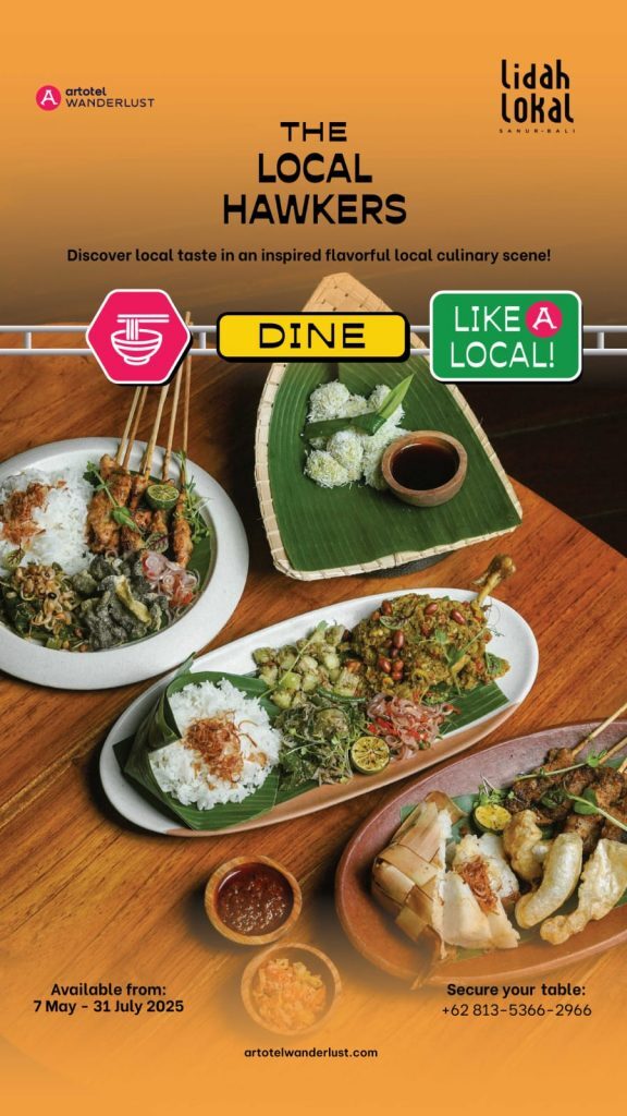 promo restoran Bali ARTOTEL Lidah Lokal Sanur - sumber foto Istimewa