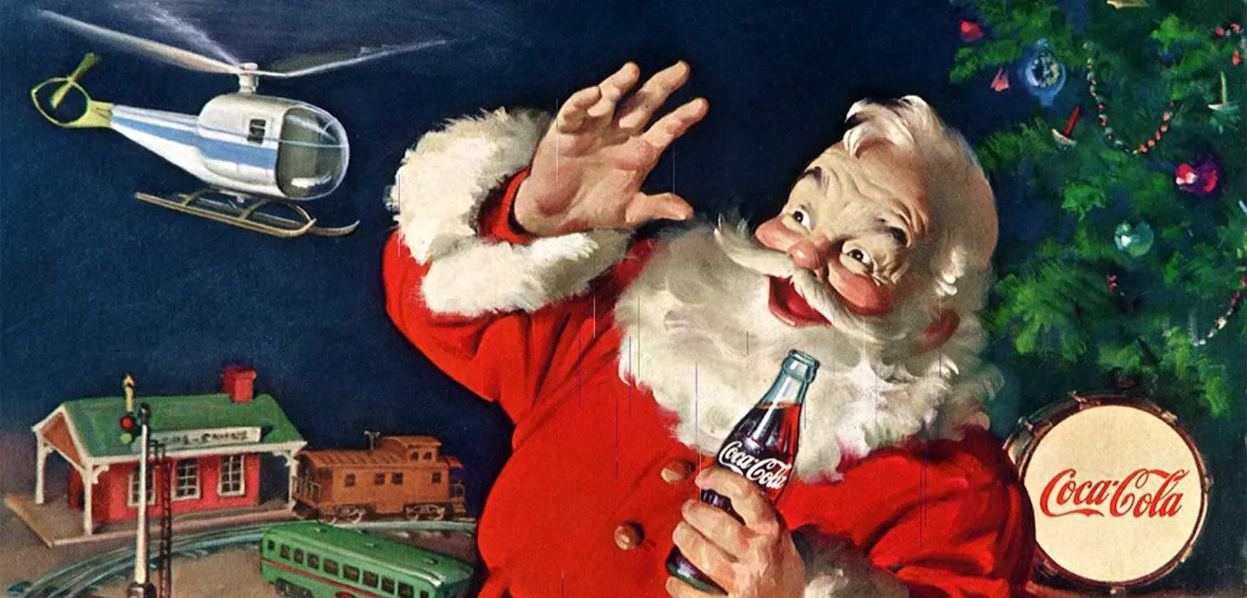 Coca-Cola, Haddon Sundblom, dan Lahirnya Santa Claus Era Modern