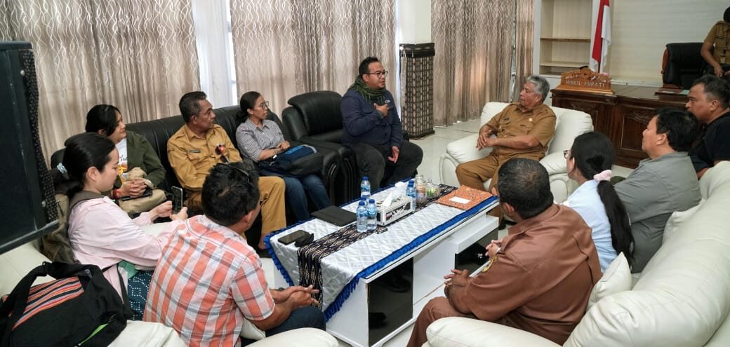 Audiensi GEF SGP Indonesia dan Wabup Sabu Raijua, Kolaborasi Apik Optimalkan Potensi Lokal