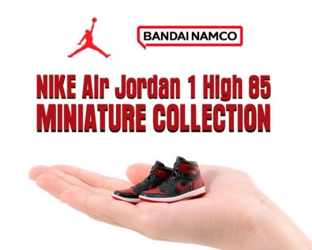 Bandai Rilis Air Jordan 1 Versi Gashapon dan Model Rakitan, Kolektor Wajib Punya!
