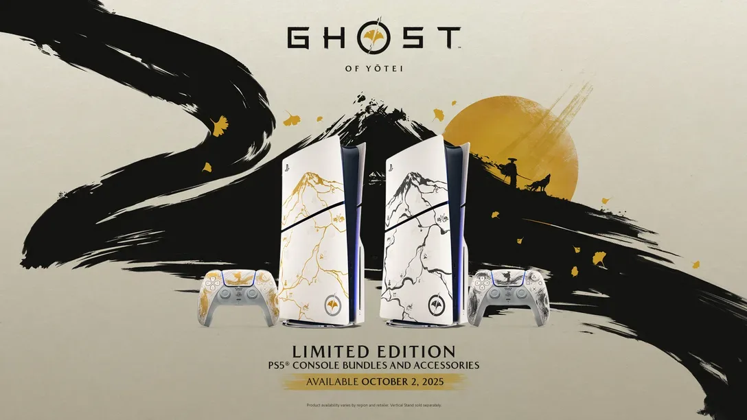 Eksklusif! PS5 Ghost of YÃ…Âtei Limited Edition Hadirkan Seni Tradisional Jepang ke Dunia Gaming