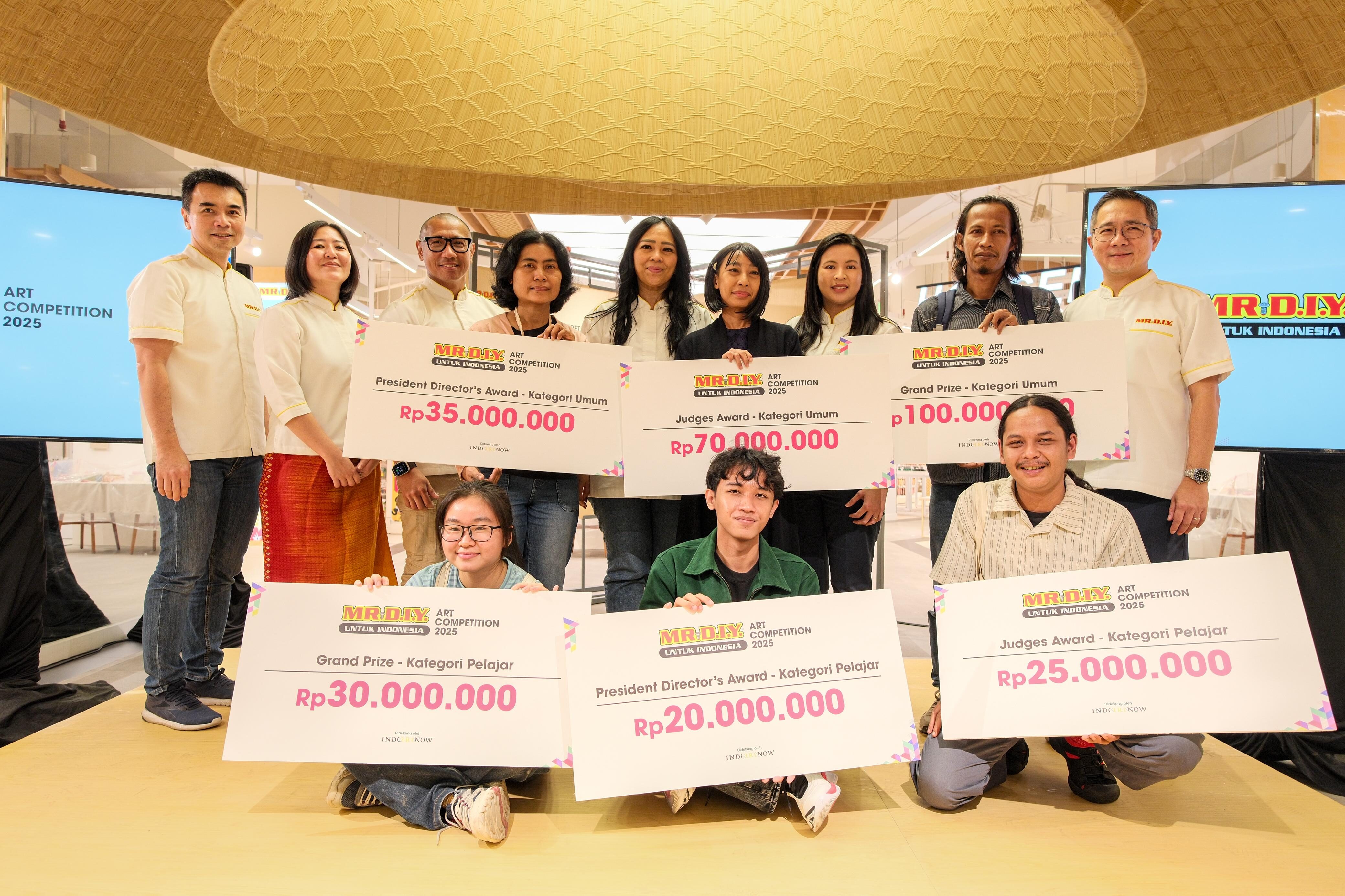 MR.D.I.Y. Indonesia Art Competition 2025 Sukses Digelar, Jaring Ribuan Karya Seni