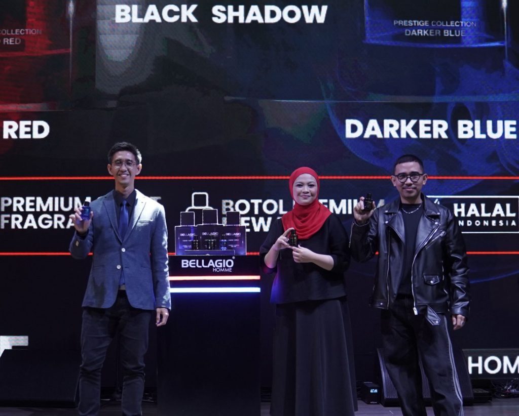 Bellagio Homme, brand lokal yang berada di bawah naungan PT Priskila Prima Makmur, meluncurkan lini parfum terbarunya: Bellagio Homme Eau de Parfum (EDP) Prestige di Jakarta, Rabu (27/8/2025). (Foto: Bellagio)