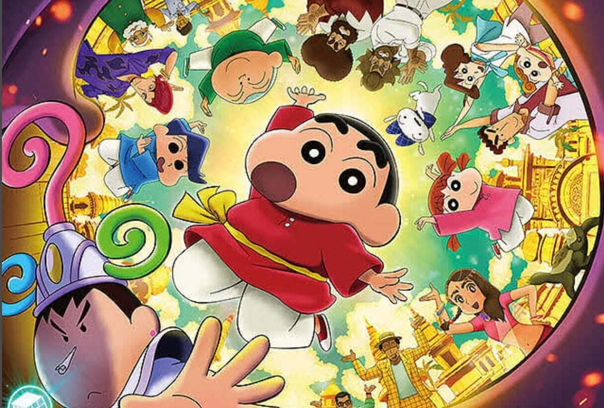 Kocak dan Menyentuh! Petualangan Bollywood Ala Shin-chan di Film Terbarunya 'Crayon Shin-chan: The Movie: Super Brilliant! The Scorching Kasukabe Dancers'