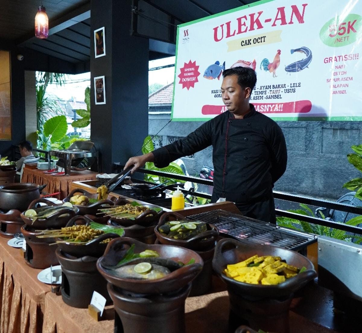 Sotis Residence Pejompongan Luncurkan Ulekan Cak Ocit, Sambel Dower Legendaris Jadi Bintang