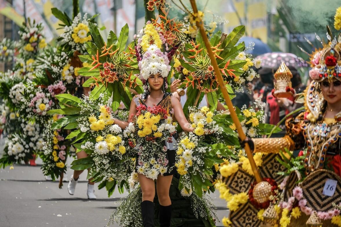 Menteri Pariwisata Apresiasi Keberlanjutan "Tomohon International Flower Festival"