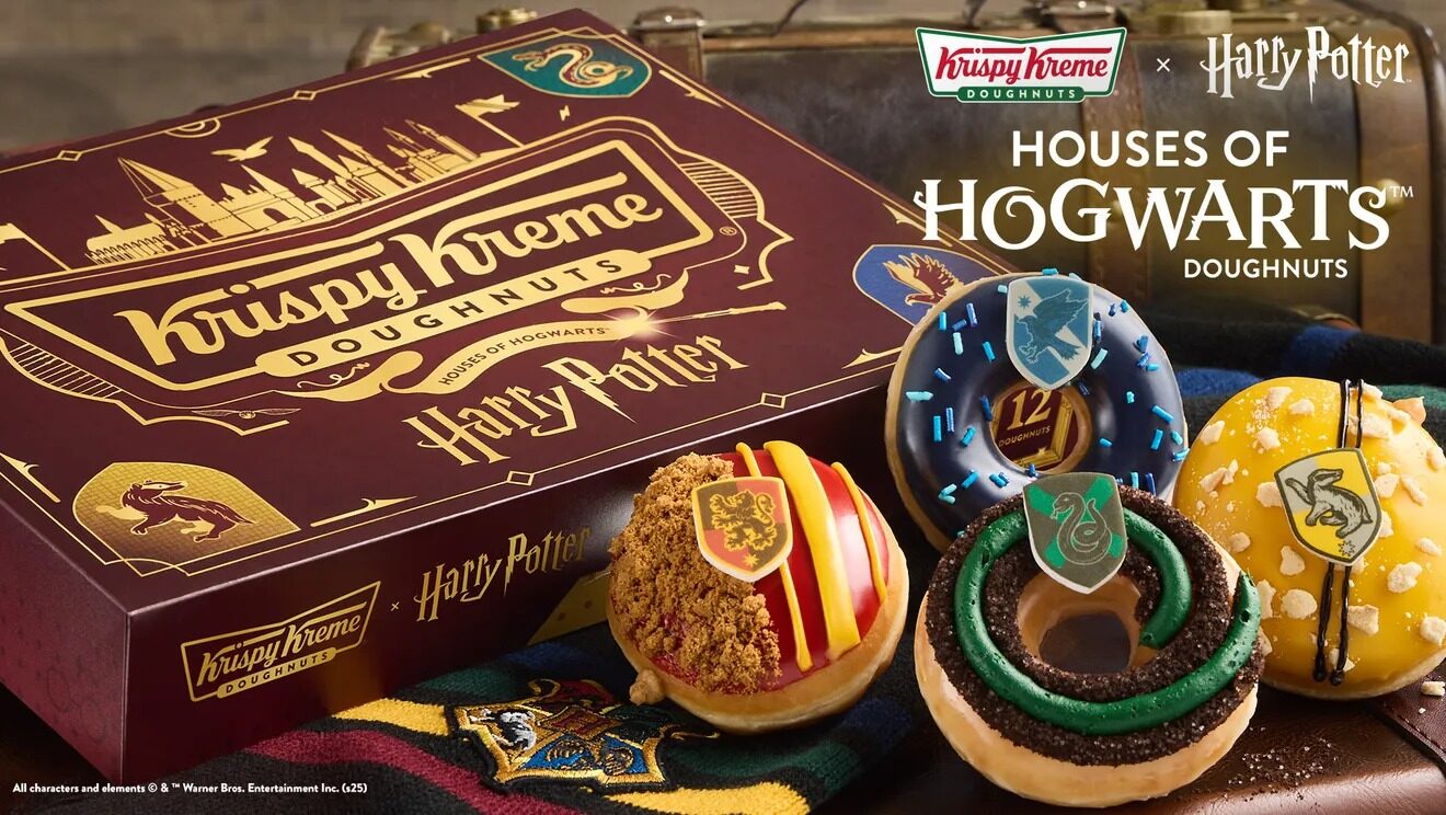 Krispy Kreme Hadirkan Koleksi Donat Spesial Harry Potter, Limited Edition untuk Para Potterhead!