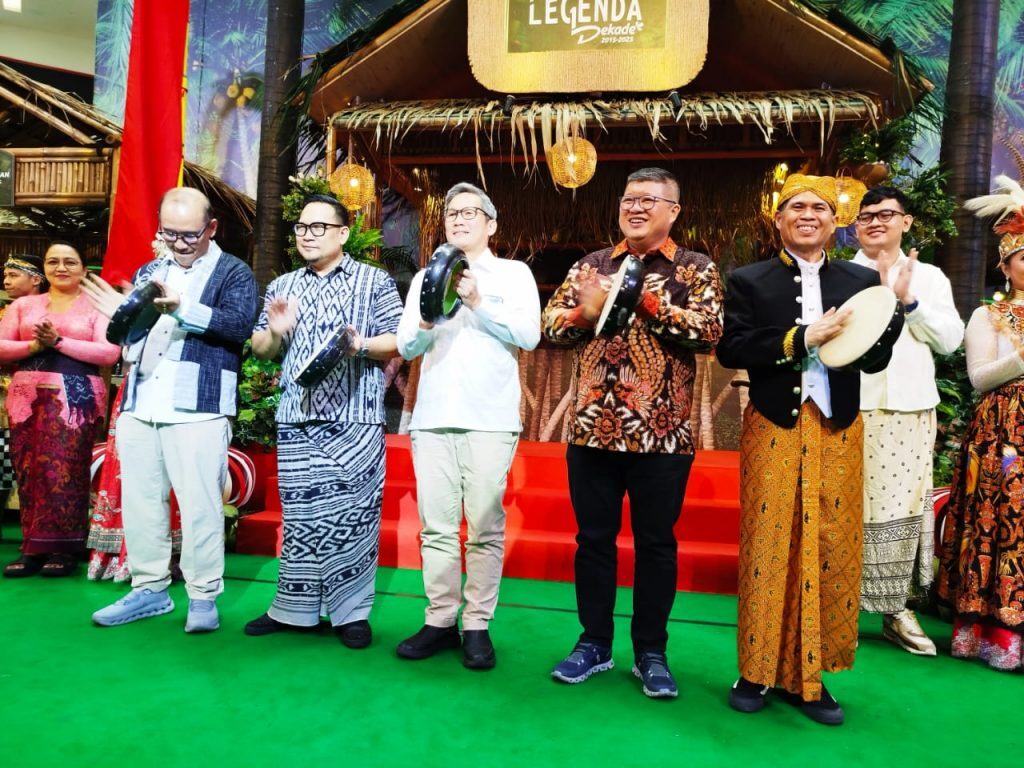 Pembukaan Kampoeng Legenda - 1 Dekade di Mal Ciputra Jakarta, Kamis (14/8/2025). (Foto: R Indriani/Urbanvibes)