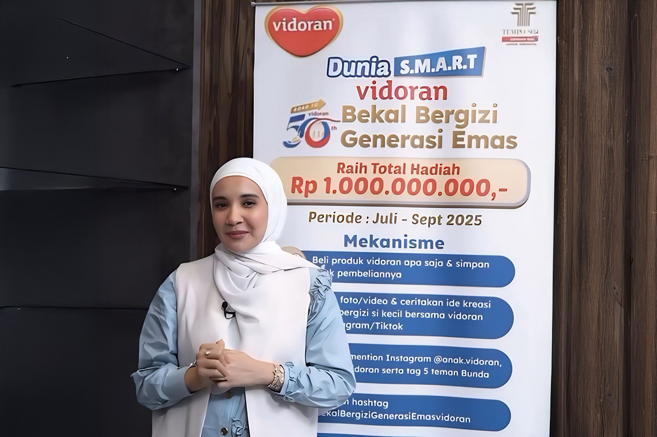 Zaskia Sungkar Ungkap Pentingnya Nutrisi Anak untuk Generasi Emas 2045