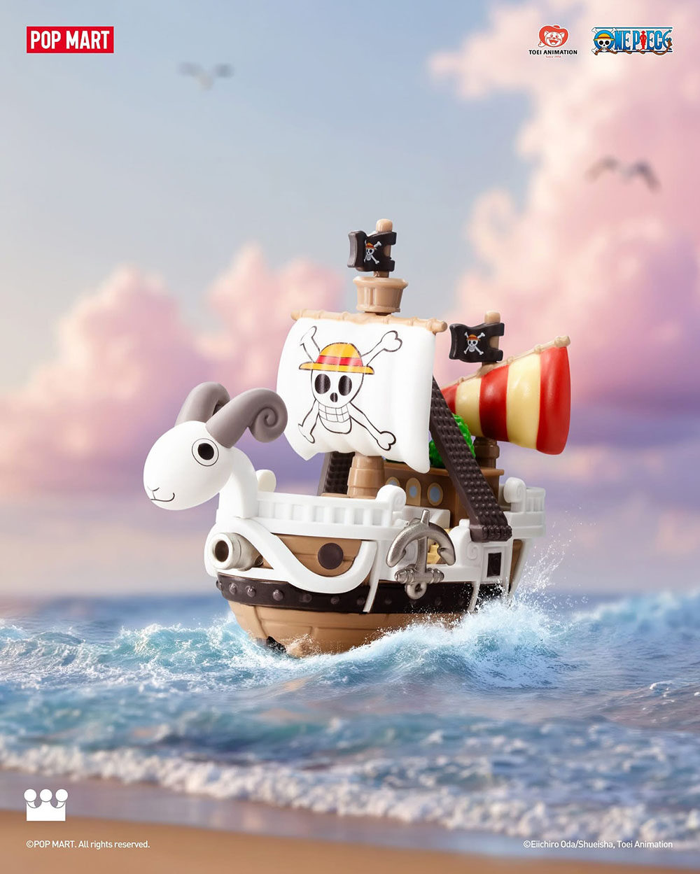 POP MART Rilis Koleksi "Grand Line Series: Vehicles" One Piece, Hadir Agustus 2025!
