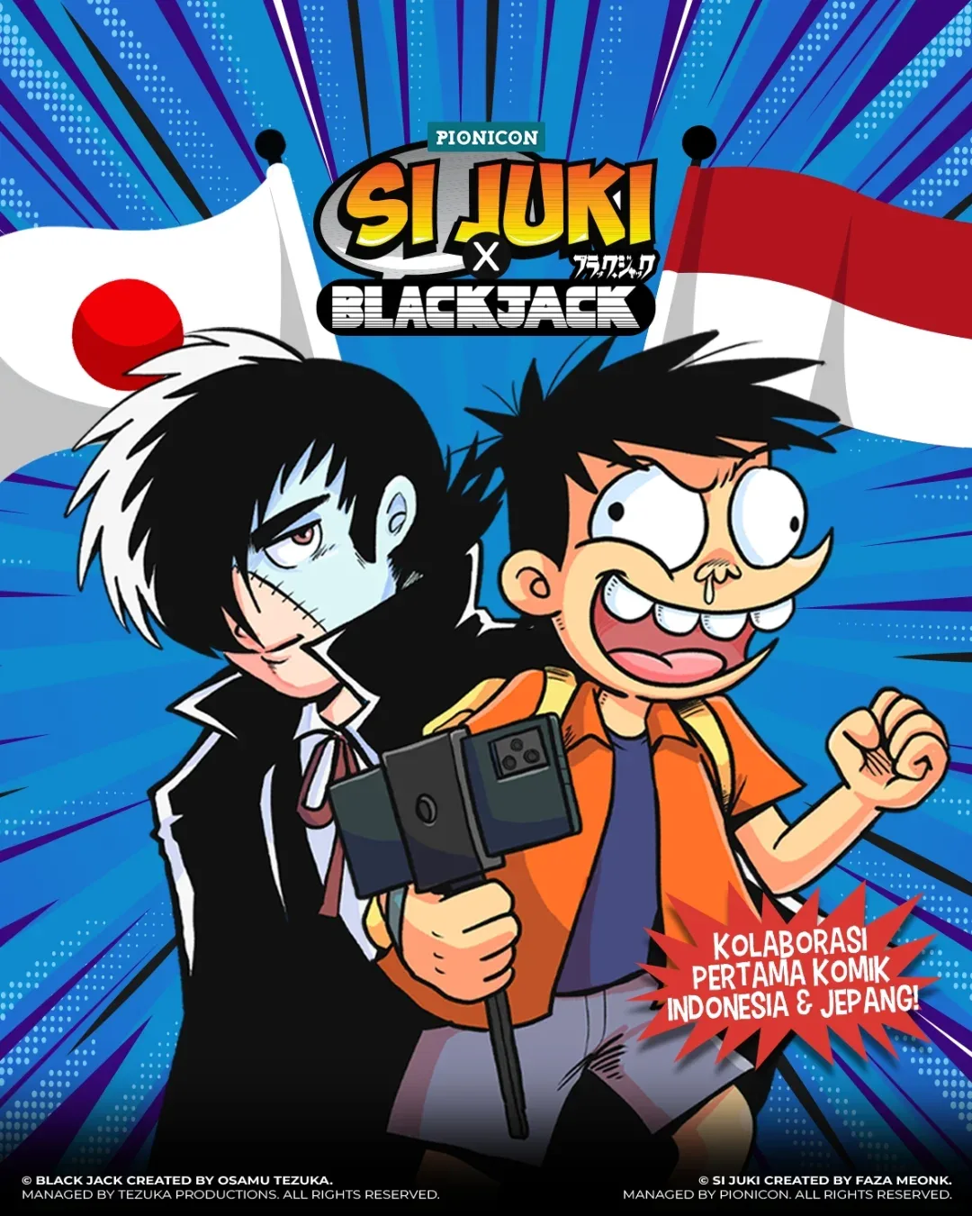 Komik Si Juki Masuk Dunia Manga: Kolaborasi Bersejarah dengan Black Jack